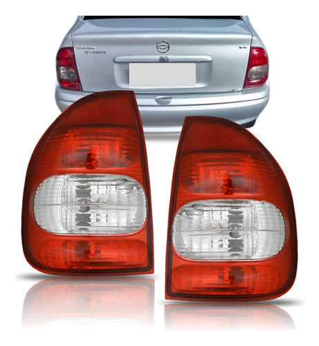 Par Sinaleira Corsa Sedan 00 01 02 03 04 05 06 07 08 09 10 Vermelho