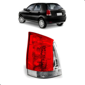 Lanterna Traseira Para Palio 04 2005 A 2011 Bicolor 1ª Linha Esquerdo/motorista