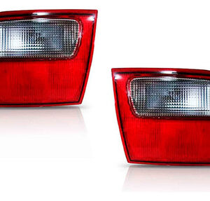 Par Sinaleira Traseira Civic Hatch 1992 93 94 95 Tampa Malas Vermelho