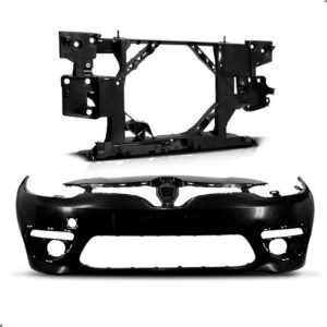 Kit Envolvente Painel Mini Frente Para Fluence 2014 A 2017 Preto