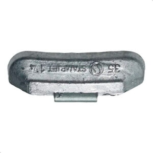 Contrapeso P Balanceamento Universal 35 Gramas Pacote 100 Preto