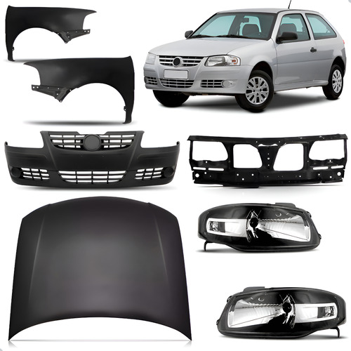 Frente Completa Vw Gol Saveiro Parati G4 2006 2007 2008