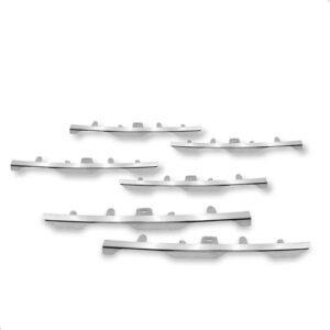 Kit Jogo 07 Peças Friso Cromado Duster 2021 22 23 2024 2025