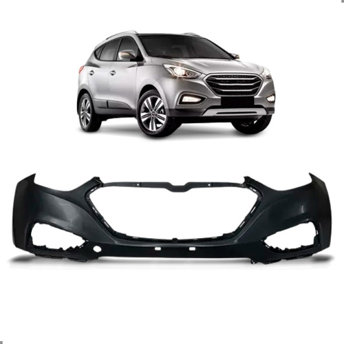 Parachoque Dianteiro Para Hyundai Ix35 2016 2017 A 2021 2022 Preto