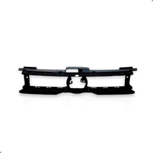 Kit Grade Polo 2018 A 2022 Com Friso Cromado E Grade Interna Preto