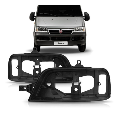 Par Carcaça De Farol Ducato 2003 2004 2005 2006 2007 A 2013