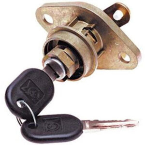 Fechaduras Interna Porta Tras Bau C/ Chaves Fiorino 96/03