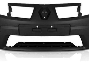 Parachoque Dianteiro Sandero 2009 2010 2011 Com Furo Primer - Preto