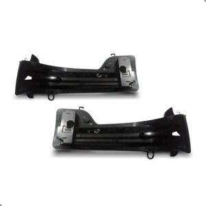 Par Pisca Retrovisor Para Hilux Corolla Cross 2016 A 2024 Preto