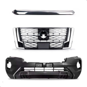 Parachoque Frontier 2022 A 2024 Com Grade E Friso 1a Linha  Preto