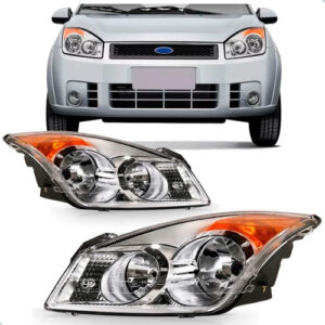 Par Farol Dianteiro Para Ford Fiesta 2008 2009 2010