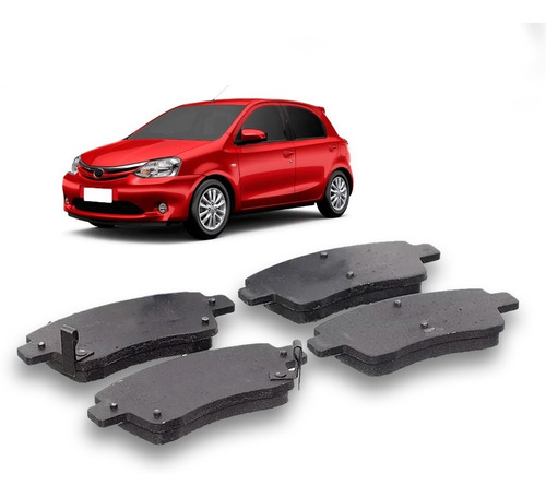 Pastilha Dianteira Etios 1.3/1.5 16v 2013 Em Diante