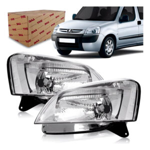Par Farol Para Partner 2010 2011 2012 2013 Cromado Direito E Esquerdo