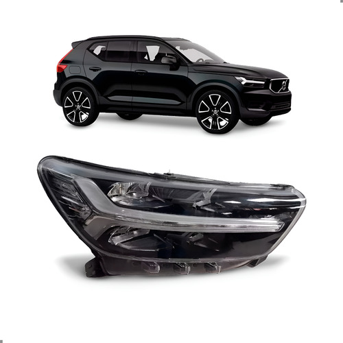 Farol Xc40 2018 2019 2020 2021 2022 2023 1ª Linha Direito/passageiro