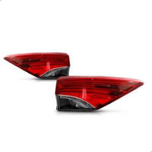 Kit Jogo Sinaleiras Hilux Sw4 Led 2016 Até 2020 - 04 Peças Vermelho