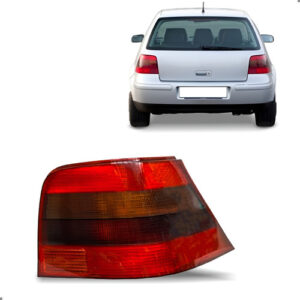 Lanterna Traseira Para Golf Gti 99 00 01 A 06 Fumê 1ª Linha Direito/passageiro Fumê