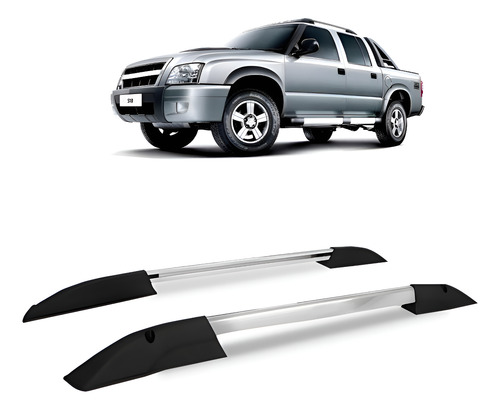 Rack S10 2013/2014 Completo Prata Bagageiro Completo Oferta Prata