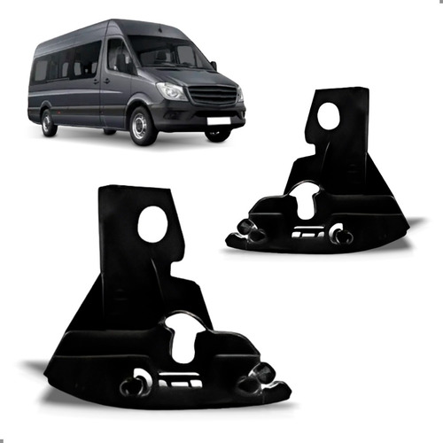 Par Suporte Parachoque Diant. Superior Sprinter 2012 A 2019