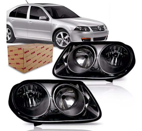 Par Farol Bora 2008 2009 2010 Máscara Negra Direito E Esquerdo