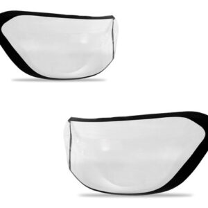 Par Lente Lanterna Traseira Compass Trailhawk 17 A 21 Canto Cristal