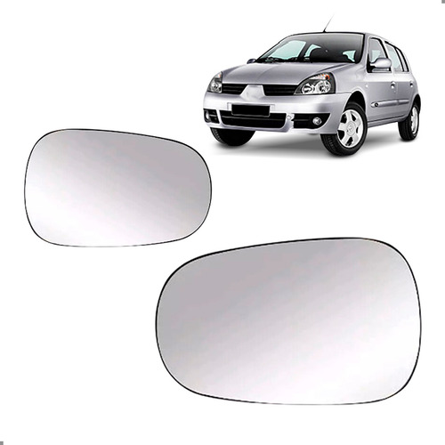 Par Lente Retrovisor Convexo Clio Scenic 1999 A 2012