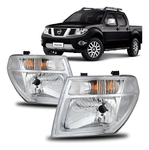 Par Farol Frontier Sel 2008 2009 2010 2011 2012 Cromado Direito E Esquerdo