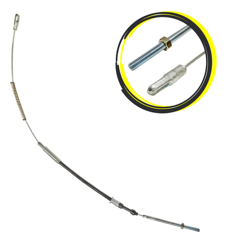 Cabo De Freio De Mao Kadett Traseiro Esquerdo 1989 Em Diante