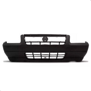 Kit Parachoque C/ Painel Mini Frente Para Fiat Uno 04 A 2005 Preto