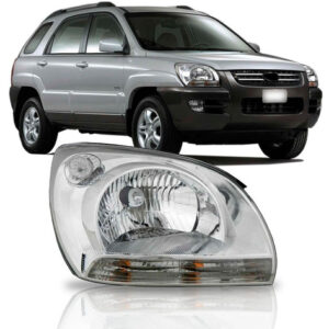 Farol Sportage 2005 2006 2007 2008 1ª Linha - Direito/passageiro