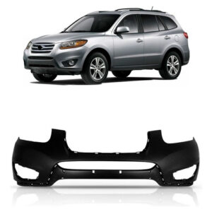 Parachoque Dianteiro Santa Fe 2010 A 2013 Preto