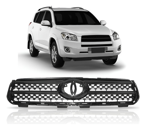 Grade Radiador Rav4 2006 2007 2008 Com Friso 1a Linha