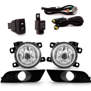Kit Farol Milha Neblina Civic 2015 2016 Com Grade Completo
