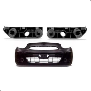 Parachoque Para March 2011 2012 A 2013 Dianteiro 1a Linha  Preto