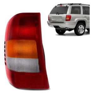 Lanterna Traseira Grand Cherokee 1999 A 2004 1ª Linha Direito Vermelho