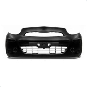 Parachoque Dianteiro March 2011 A 2013 Com Guias 1a Linha Preto