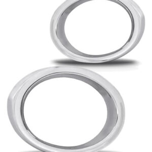 Par Aro Moldura Grade Milha Sandero E Logan 20 A 23 Cromado Cromado