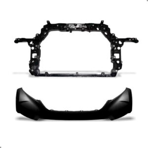 Kit Parachoque E Painel Frontal Para Crv 2018 2019 2020 Preto