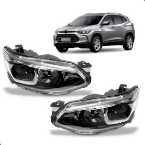 Par Farol Para Tracker 2020 A 2025 Elétrico Com Motor Ambos Lados