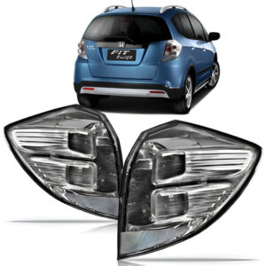 Par Sinaleira New Fit Twist 2009 Ate 2013 Fume Clara Cristal