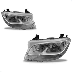Kit Frente Sprinter 2020 A 2024 Farol Grade C/ Friso Novo Preto