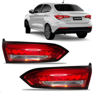 Par Lanterna Para Fiat Cronos 2017 A 2024 Mala Com Led