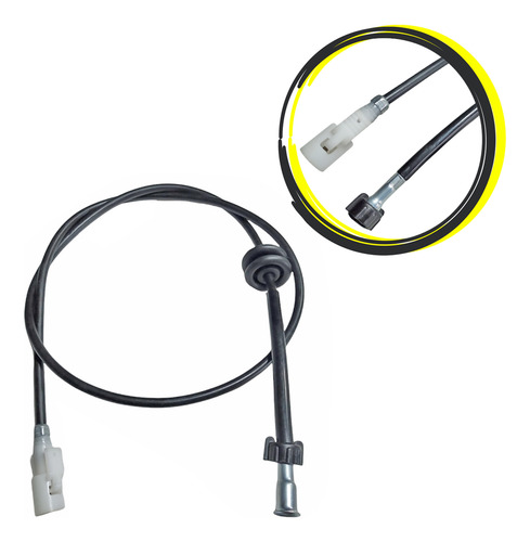 Cabo De Velocimetro 1295 Mm Versailles Mecanico 89 Em Diante