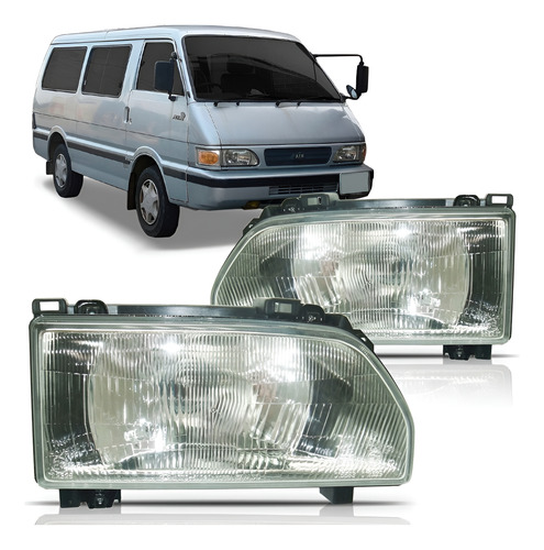 Farol Besta 1992 1993 1994 Lente Raiada 1ª Linha Direito/passageiro
