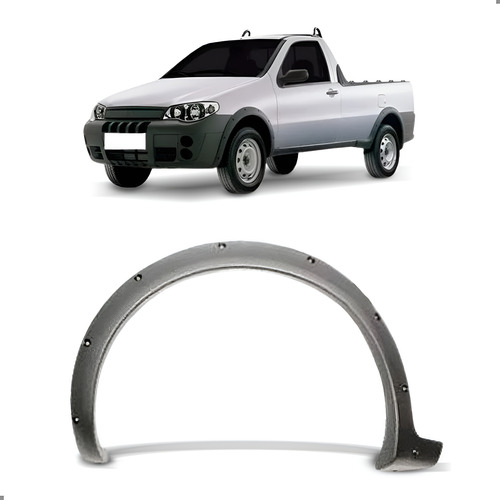 Moldura Paralama Para Strada Fire 2005 A 2012 Esquerdo