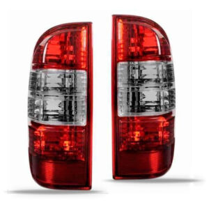 Par Sinaleira Traseira S10 09 10 11 Bicolor Cristal Vermelho