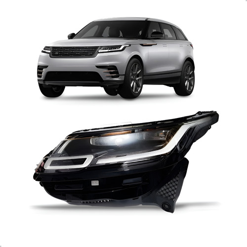 Farol Para Velar 2018 2019 2020 2021 2022 2023 2024 1ª Linha Esquerdo/motorista