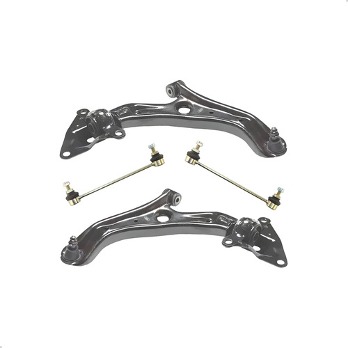 Kit Bandeja Balanca Dianteira Com Bieleta Fit City