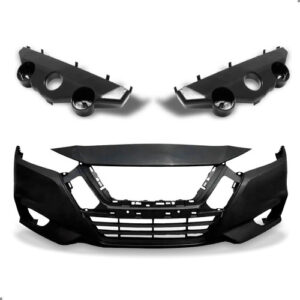 Parachoque Para Versa 2021 2022 2023 Com Guias 1a Linha  Preto