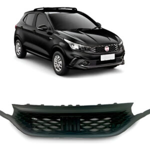 Grade Radiador Para Argo 2024 A 2025 Preta Preto