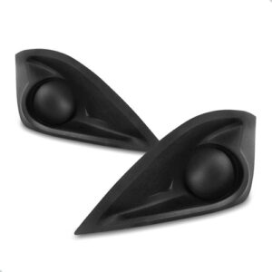 Par Moldura Milha Fiesta 2011 Até 2012 Sem Furo Preto Preto Ambos Os Lados